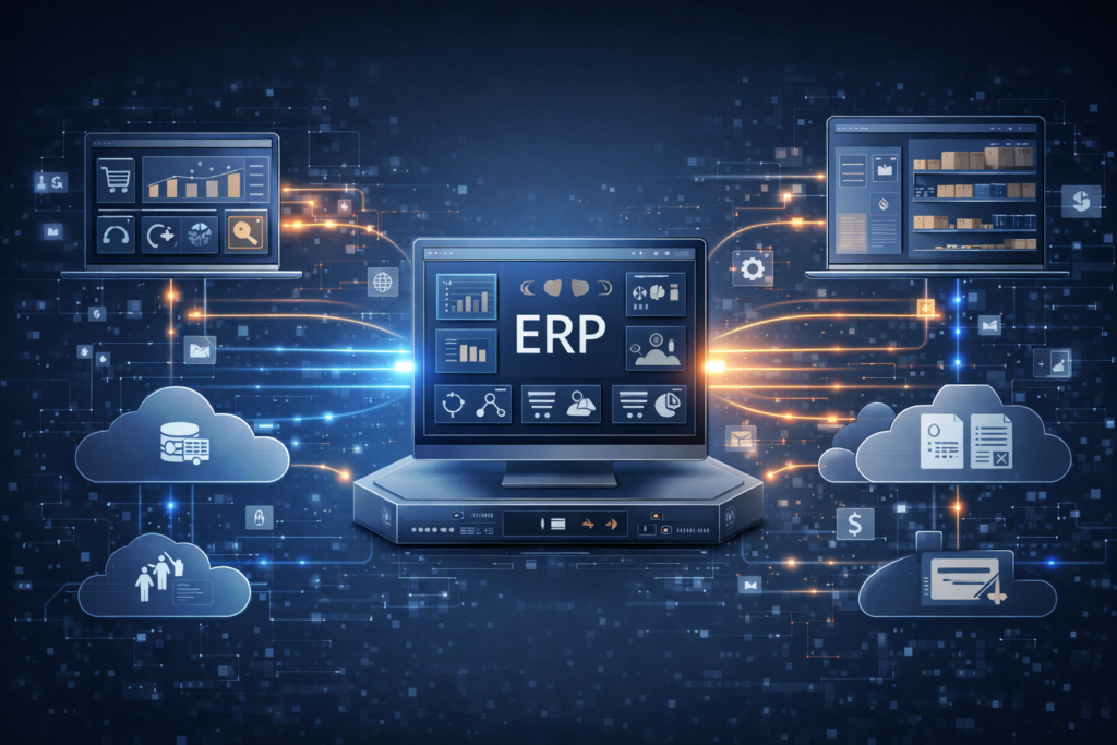 Integracja systemu ERP z platformami biznesowymi i systemami sprzedaży